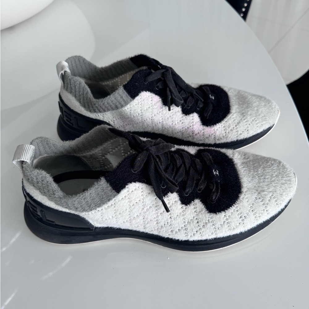 Iconic Panda Chanel unisex sneakers.